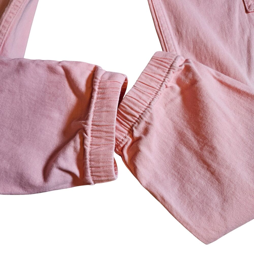 Levi's Girl's High-Rise Cargo Jogger Pants Pink Size 10 Elastic Waistband - Picture 4 of 13